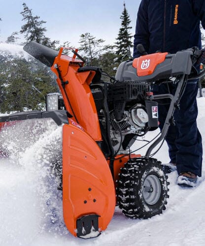 Snøfres fra Husqvarna