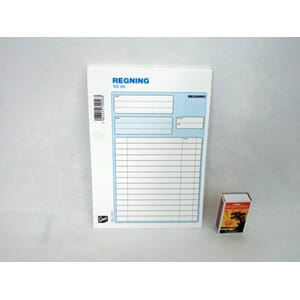 REGNINGSBLOKK A5 2 KOPI 1/5