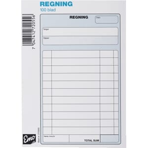 REGNINGSBLOKK A6 HØY 1/10