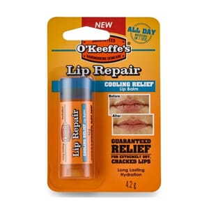 LEPPEPOMADE BLÅ 4,2G O'KEEFFES KJØLENDE EFFEKT